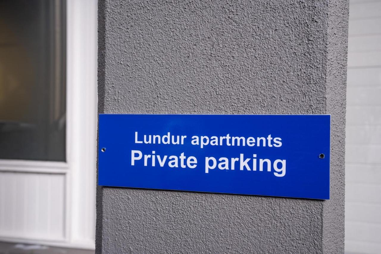 Lundur Apartments Reikiavik Exterior foto
